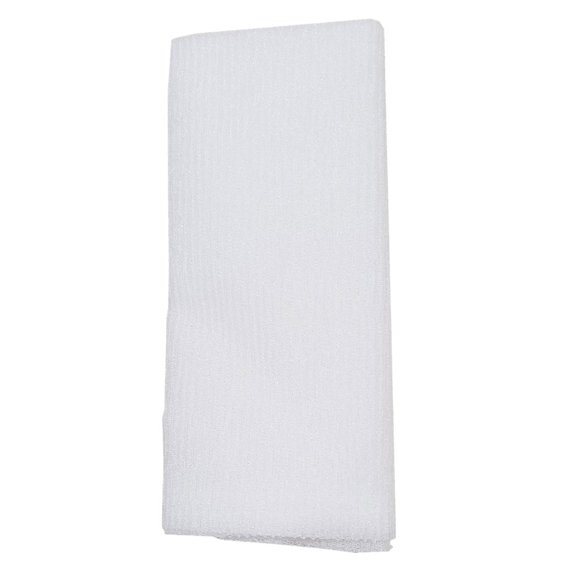 Billuyoard Toalla exfoliante respetuosa con la piel para la toalla de ducha exfoliante para pieles sensibles fácil de limpiar Juegos de accesorios de baño blanco