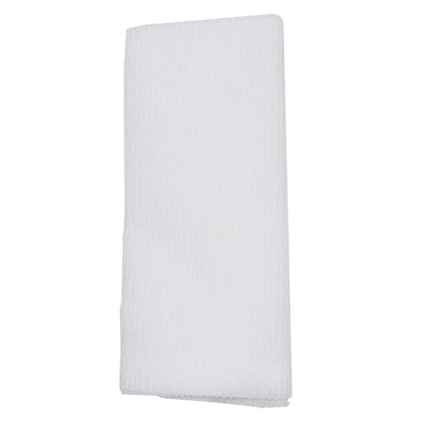 Toalla de ducha exfoliante y cómoda Yuarrent Juegos de accesorios de baño blanco