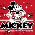 thumbnail image 2 of Disney - Mickey Mouse - Making Moves - Men's Long Sleeve T-Shirt, 2 of 4
