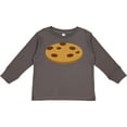thumbnail image 3 of Inktastic Chocolate Chip Cookie Boys or Girls Long Sleeve Toddler T-Shirt, 3 of 5