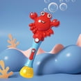 thumbnail image 4 of Máquina de burbujas HUOGUO para niños estilo cangrejo con luz y música, 4 of 5