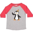 thumbnail image 3 of Inktastic Cute Penguin, Baby Penguin, Penguin with Party Hat Boys or Girls Toddler T-Shirt, 3 of 5
