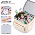 thumbnail image 3 of UKEIN 20L Expandable Insulated Lunch Bag for Women Men, Double Deck Leakproof Cooler Lunch Box, 5-Layer Thermal Lunch Tote for Camping, 3 of 7