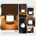 thumbnail image 5 of Rechargeable Mini Night Light - Dimmable LED Bedside Lamp for Nursery, Bedroom, Hallway (4.7 Inch, Touch Control, 12H Battery) White, 5 of 9
