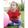 thumbnail image 2 of Straight Up Mama's Boy T-Shirt Infant -Smartprints Designs,  18 Months, 2 of 4