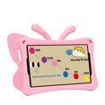 thumbnail image 4 of for Samsung Galaxy Tab A9 8.7" 2023 SM-X110 / SM-X115 Kids Girls Case with Kickstand Soft EVA Foam Lightweight Shockproof Handle Stand Cover for Samsung Galaxy Tab A9, Pink, 4 of 7