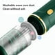 thumbnail image 4 of Aspiradora inalámbrica para coche con 6000 Pa de succión, recargable por USB, 30 min de autonomía, 2 en 1: soplado y aspirado para detalles, incluye cepillo y boquilla para rincones para, 4 of 6