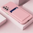thumbnail image 2 of Compatible with Samsung A32 4G Case with Card Holder Shockproof Phone Cases for Samsung Galaxy A32 4G Anti-Scratch Silicone TPU Protective Case (Samsung A32 4G, Pink), 2 of 12