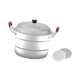 thumbnail image 4 of Olla de vapor Olla de vapor Olla de vapor para dumplings Olla de vapor de arroz de doble asa Olla de vapor 30cm, 4 of 9