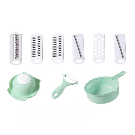 

labakihah vegetable slicers cutter - cheese grater multi-function vegetable 12 piece set vegetable cutter veggie chopper