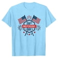thumbnail image 3 of MuXiKeJi Clothes 250th Anniversary of The United States of America Womens T-Shirt Patriot, 3 of 4