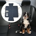 thumbnail image 2 of Unique Bargains 1 Pc Load-bearing Car Seat Cover with Safety Belts Hanging Ropes for Pet Blue, 2 of 6