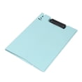 thumbnail image 1 of A4 Storage Folder, Standing Document Organizer Expanding File Folder with Clips Portable Paper Holder Stand Memo Holder Space Saving for Office School Supplies, 1 of 7