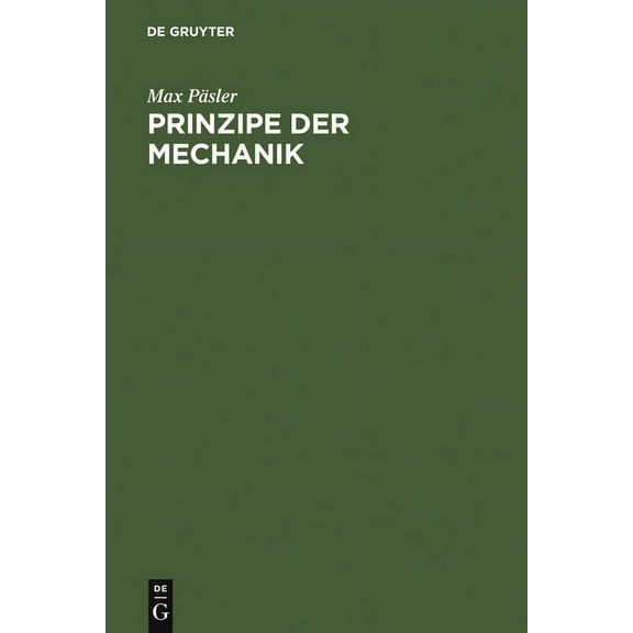 Prinzipe der Mechanik, (Hardcover)