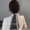 thumbnail image 1 of Foulard Décorative en Soie Bandeau Foulard Longue pour Femmes Sac à Main Ruban Accessoire pour Cheveux, 1 of 8