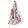 thumbnail image 2 of Sac à Dos pour Femmes avec Cordon de Serrage Mode Étudiant Sac d'École Froncé Sports Extérieurs, 2 of 7