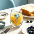 thumbnail image 7 of Tuvgenk Stemless Wine Glass with Seaside Art for Cocktails Water and Beach Style Home Decor, 7 of 7