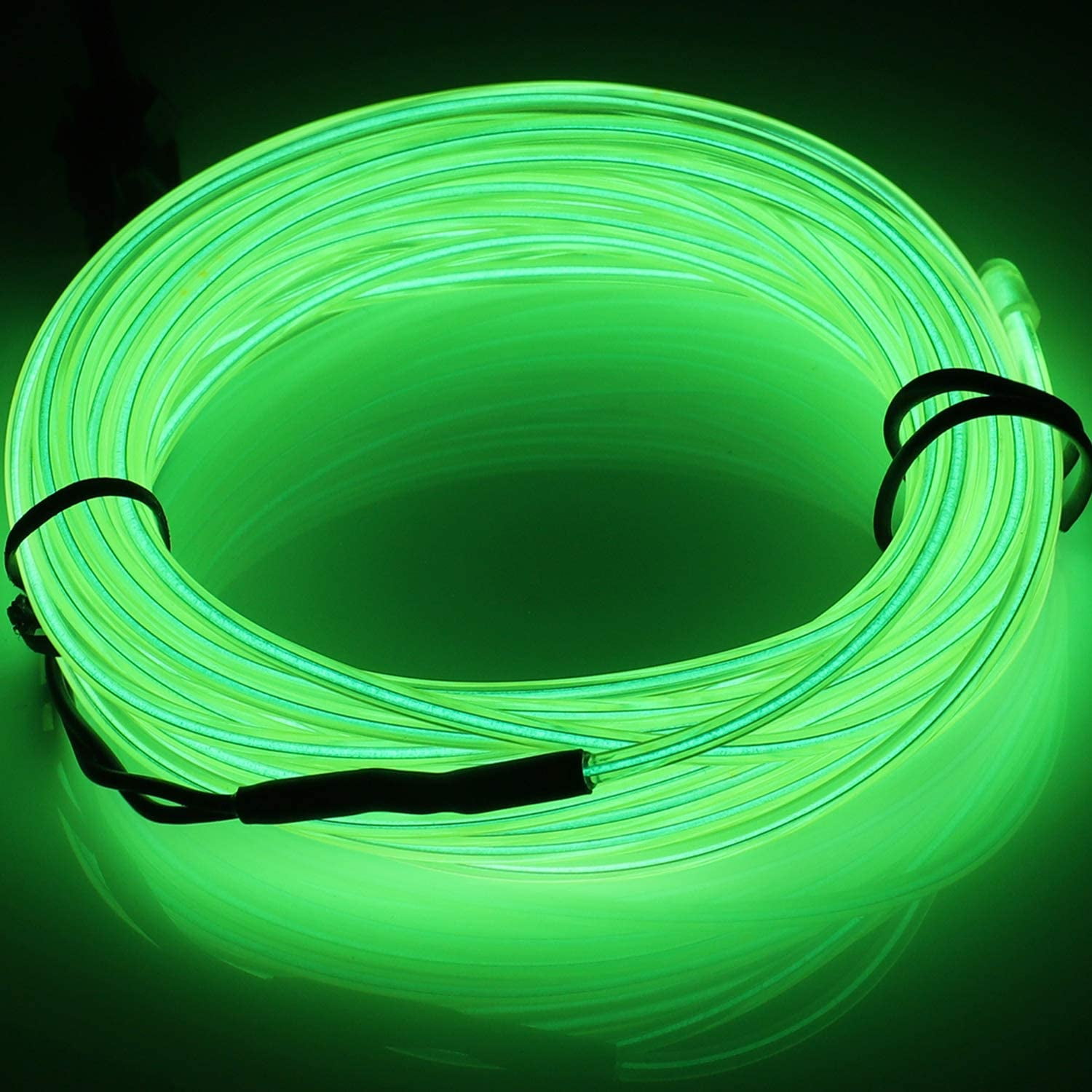 DIY Neon Glow Light Strip EL Wire Rope High Brightness With 3/12V Controller 06 