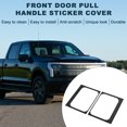 thumbnail image 2 of Cubierta de Etiqueta del Tirador de la Puerta Delantera para Ford F-150 2004-2008 para Lincoln Mark LT 2005-2008 1 Par, 2 of 6