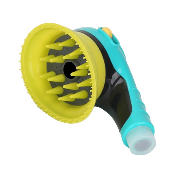 Durable mascota rociador cabeza masajeador cepillo gato suministros Gloria Rociador de ducha para mascotas