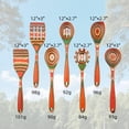 thumbnail image 2 of 7-pcs Kitchen Utensils Set -pakkawood Wooden Spoons For Cooking  Heat-resistant Utensil Non-stick Spoon Apartment Home & Gift, 2 of 7