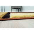thumbnail image 3 of Premium 3D Hand Carved Thick Modern Contemporary Abstract Rug Design 3995 Brown Beige 2'7''x4', 3 of 10