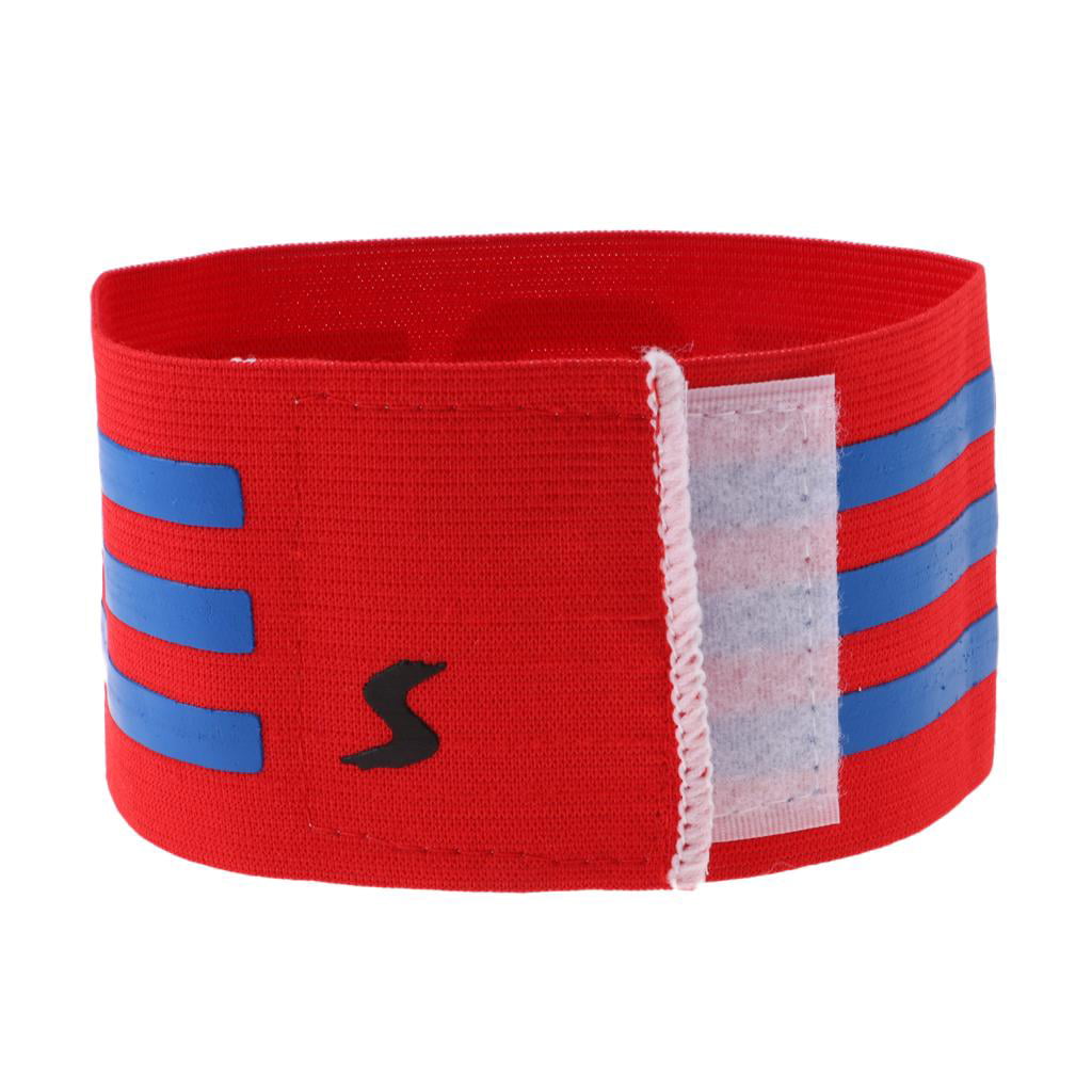 Various Adjustable Captains Armband Arm Band Wraps for Football Rugby Hockey 