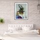 thumbnail image 5 of Cuadros Decorativos 5D DIY diamante pintura gato en sombrero de copa completo taladro redondo decoración de pared (A2043) Tmvgtek embutido en tela, 5 of 9