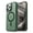 Darkgreen, variant on Frosted Translucent Case for iPhone 15, Luxury Ultra Slim TPU + PC Protective Anti-Fingerprint Anti-Scratch Lightweight Drop Protective Phone Case for iPhone 15, Gray