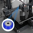 thumbnail image 5 of 4 Pcs Roue d'Imprimante 3D avec Roulement Linéaire 625ZZ, Poulie en Plastique pour Imprimante 8D, Bleu, 5 of 5
