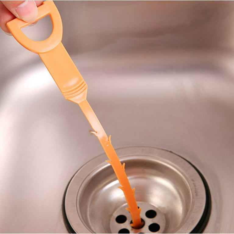 Drain Clog Remover Plumbing Tool For Kitchen Sink Bathtub Shower,3pcs