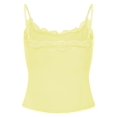 thumbnail image 5 of Women's Lace Trim Basic Camisole Sleeveless Y2K Spaghetti Strap Slim Fit Cami Tops, 5 of 6