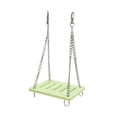 thumbnail image 2 of Hámster Swing Play -Stand Decoración estable Hammock Jage Ejercicio Molar Molar Postón colgante para pájaros PARROT MACAW PARAKEET Budgie Verde, 2 of 8