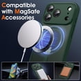 thumbnail image 2 of Funda Magnética Oterkin para iPhone 17 Pro Max Verde Oscuro, 2 of 6