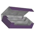 thumbnail image 3 of Letairis 550 CARD CASE + Divider-Trading Card Deck Box commander Box 405x200x90mm Purple, 3 of 9