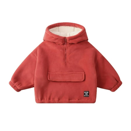 

ZMHEGW Hoodies for Teen Girls Autumn and Hooded and Jacket Loose Winter Thickened Outdoor Wear Girls Hoodie