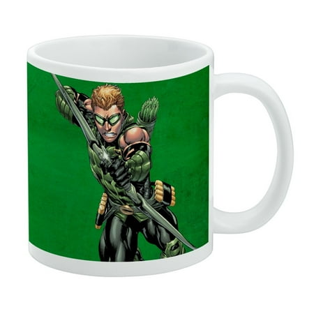 

Justice League Green Arrow Character White Mug