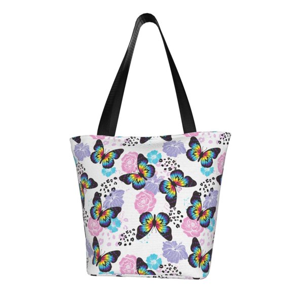 Easygdp Bright Butterflies1 Shoulder Bags for Women,Crossbody Bags Shoulder Purse Handbag for Women