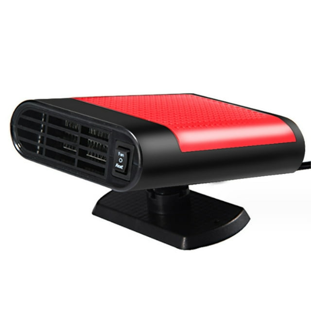 Calentador de coche de calentamiento rápido que se conecta al encendedor de cigarrillos 12V 150W, ventilador enfriador y calentador, desempañador, desempañador
