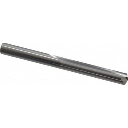 

Atrax 5.5mm 140° Point Solid Carbide Straight Flute Drill Bit Bright Finish 1-1/4 Flute Length 2-3/8 OAL