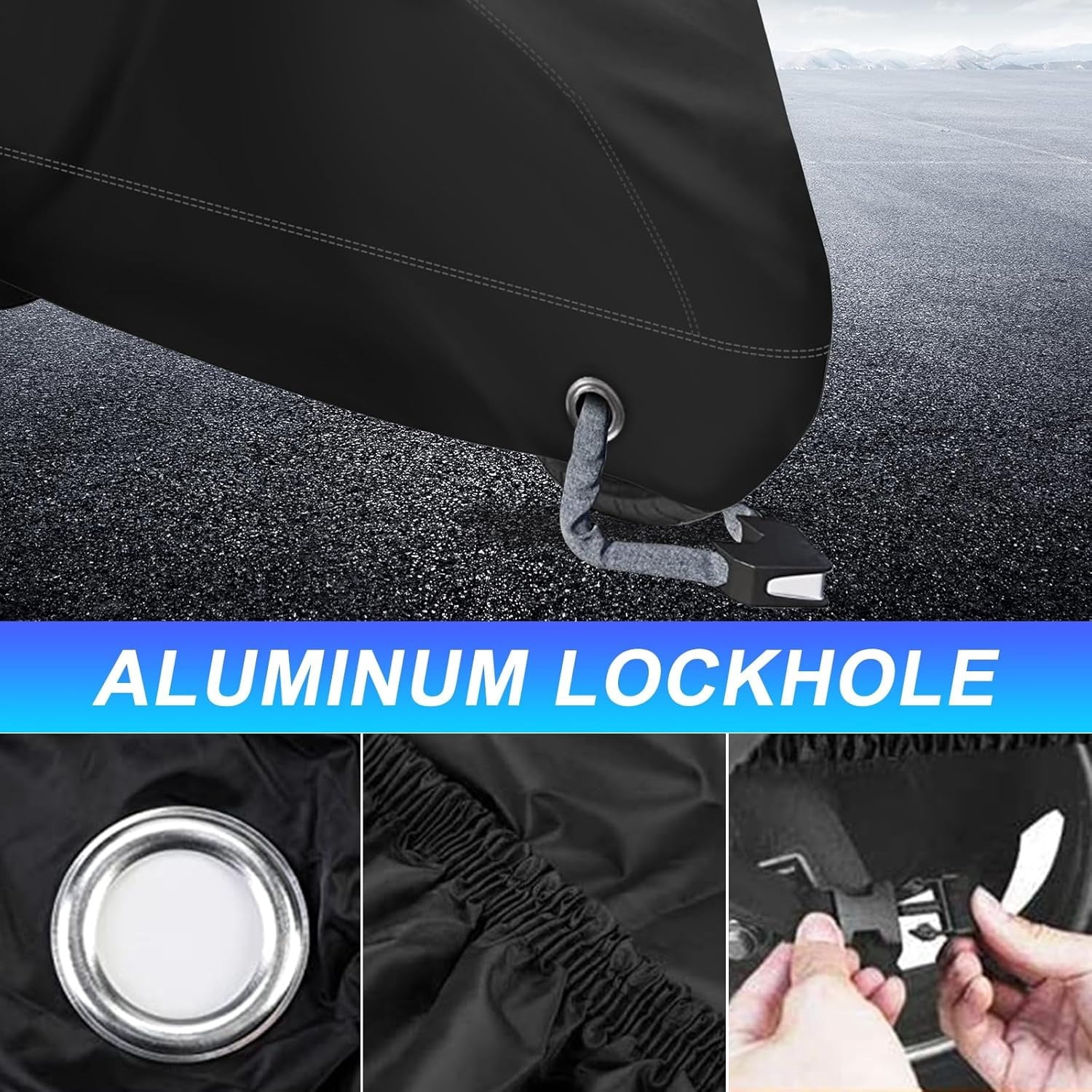 210D Oxford all-weather waterproof, dustproof, and UV resistant motorcycle cover protector, suitable for various types of motorcycles, electric vehicles, etc
