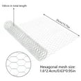 Hardware Cloth,Willstar 13.7inx39.3in Chicken Wire Mesh, Wire Mesh