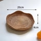 thumbnail image 3 of Hand-Woven Rattan Fruit Tray Storage Bread Basket Serving Tray Home Decoration Food Serving Platter 2 Pieces, 3 of 4