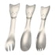 thumbnail image 5 of Kids Spoon 3Pcs Silver Stainless Steel with Kid-Friendly Design for Kids Use, 5 of 5