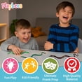 thumbnail image 2 of Playbees Rubber Toy Snakes - 12-Pack - 14 Inches - Assorted Lifelike Fake Plastic Toy Snake, Realistic Serpents for Kids, Events, and Gags, Flexible and Float to Prank Friends and Family, 2 of 6