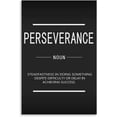 thumbnail image 2 of Motivational Canvas Wall Art Perseverance Inspiring Poster Printing Inspirational Entrepreneur Quotes Quotes Poster Artwork Office Frame Decoration Stretching Ready to Hang12x18, 2 of 6