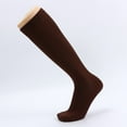 thumbnail image 2 of Compression Socks for Women and men 1Pair Unisex Long Sock Pure Color Leg Sock, 2 of 2