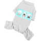thumbnail image 4 of Pijamas para perros de algodón a rayas para perros pequeños, 4 patas, cachorros, ropa estampada para perros, mono para mascotas, mono con capucha de dibujos animados, abrigo para mascotas, abrigo, 4 of 5