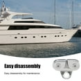 thumbnail image 3 of HEANUJJ Jam Cleats For Sailing Rope Holding Silver Cleat For Boat Marine Use 1 Set, 3 of 8