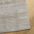 thumbnail image 3 of SAFAVIEH Martha Stewart Isabella Greta Striped Runner Rug, Grey/Gold, 2'2" x 9', 3 of 10